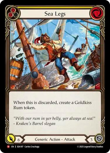 Image for Sea Legs (SEA187) (High Seas) - Flesh and Blood TCG