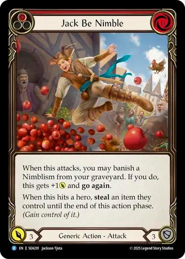 Image for Jack Be Nimble (SEA201) (High Seas) - Flesh and Blood TCG