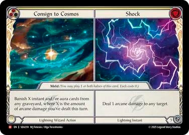 Consign to Cosmos // Shock (SEA259) [High Seas]