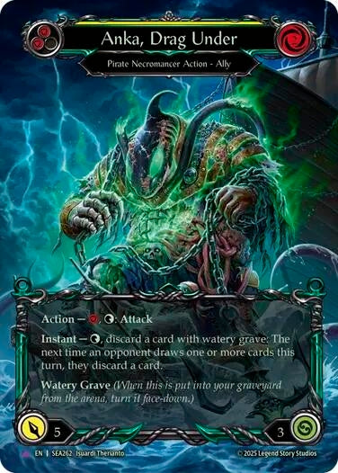 Image for Anka, Drag Under (SEA262) (High Seas) - Flesh and Blood TCG