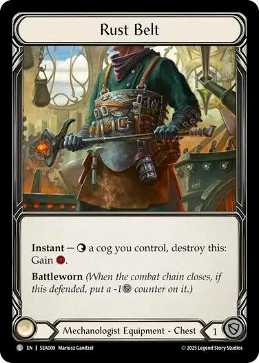 Image for Rust Belt (Treasure) (SEA009) (High Seas) - Flesh and Blood TCG