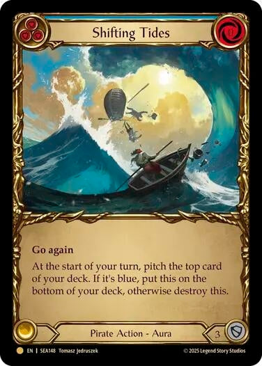 Image for Shifting Tides (Treasure) (SEA148) (High Seas) - Flesh and Blood TCG