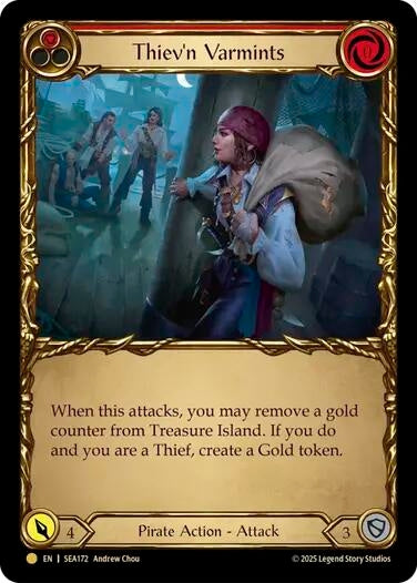Thiev'n Varmints (Treasure) (SEA172) [High Seas]