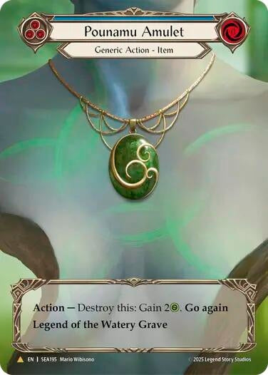 Pounamu Amulet (Treasure) (SEA195) [High Seas]