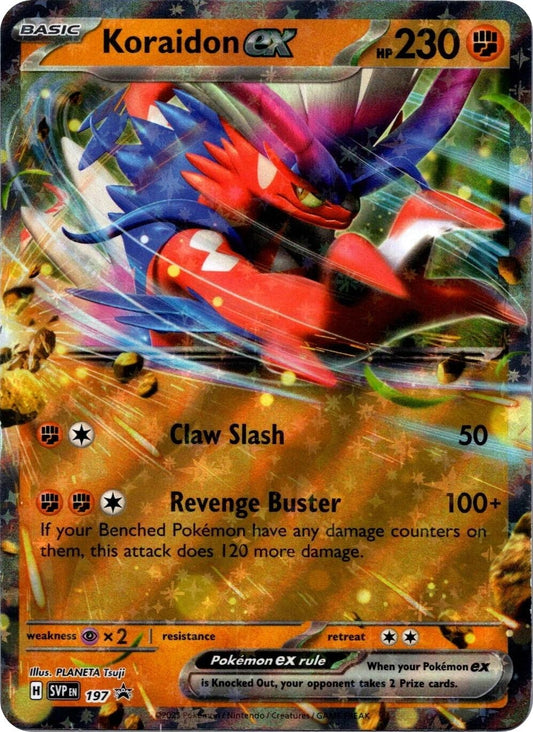 Image for Koraidon ex - 197 (197) (SV: Scarlet & Violet Promo Cards) - Pokemon