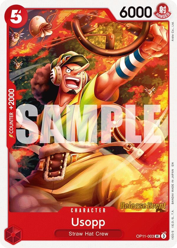 Usopp (OP11-003) [A Fist of Divine Speed Release Event Cards]
