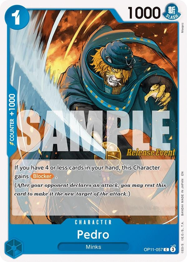 Pedro (OP11-057) [A Fist of Divine Speed Release Event Cards]