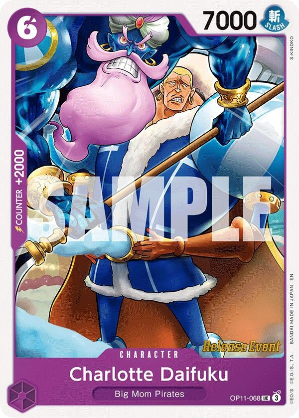 Charlotte Daifuku (OP11-068) [A Fist of Divine Speed Release Event Cards]