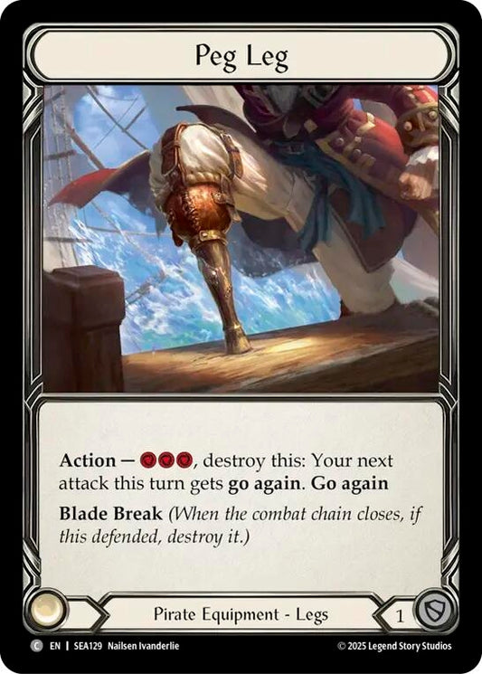 Image for Peg Leg (SEA129) (High Seas) - Flesh and Blood TCG