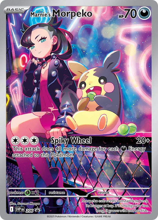 Marnie’s Morpeko (206) (SV: Scarlet & Violet Promo Cards)