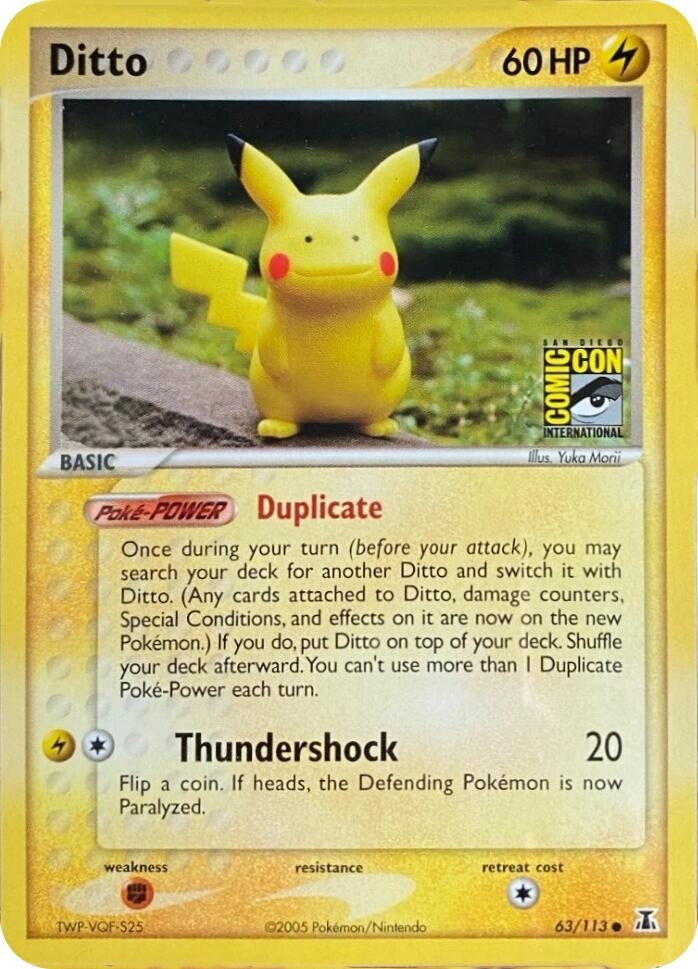 Image for Ditto - 39/113 (San Diego Comic-Con Stamp) (39/113) (Miscellaneous Cards & Products) - Pokemon