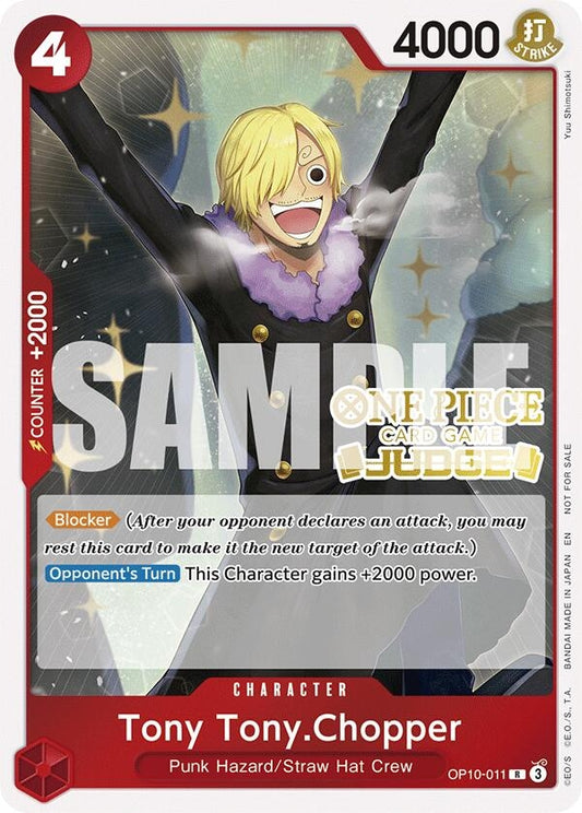Image for Tony Tony.Chopper (Judge Pack Vol. 6) (OP10-011) (One Piece Promotion Cards) - One Piece Card Game