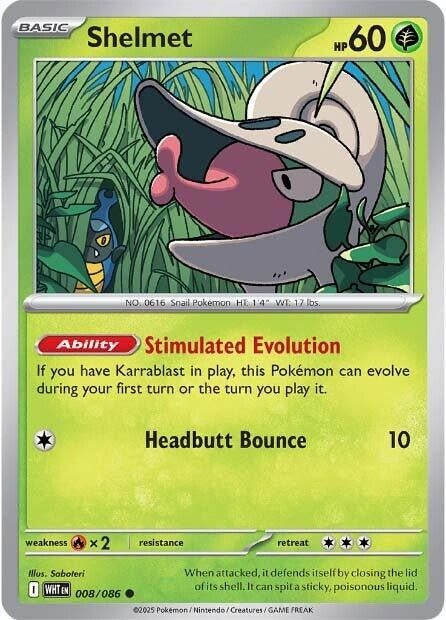 Shelmet (008/086) [SV: White Flare]