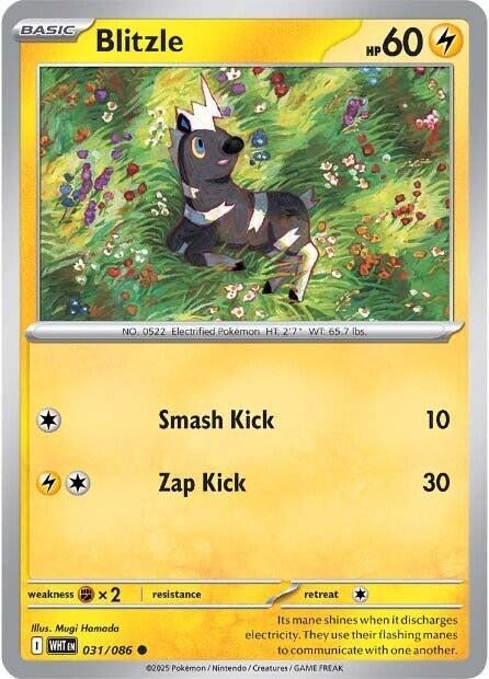 Blitzle (031/086) [SV: White Flare]
