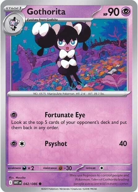 Gothorita (042/086) [SV: White Flare]