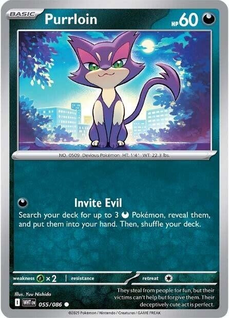 Purrloin (055/086) [SV: White Flare]