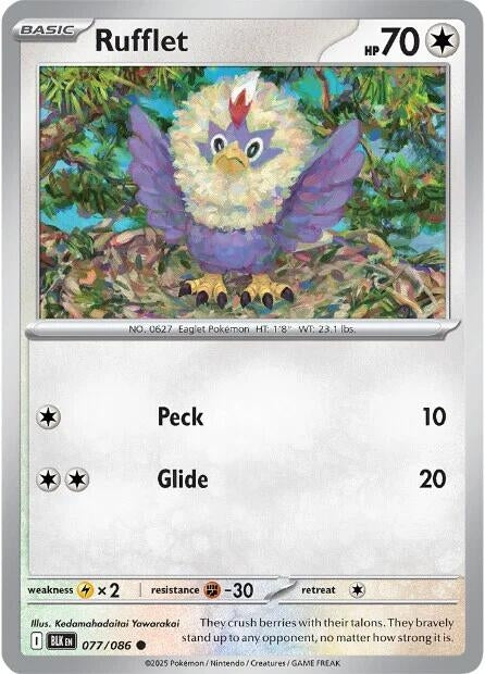 Rufflet (077/086) [SV: Black Bolt]
