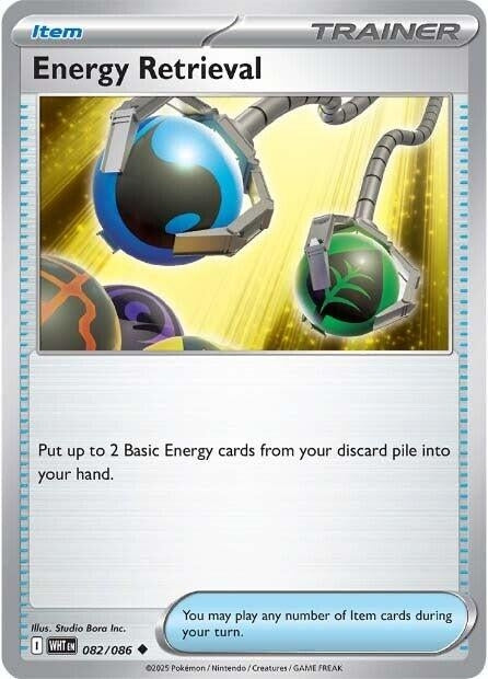 Energy Retrieval (082/086) [SV: White Flare]