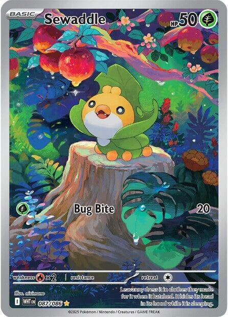 Sewaddle (087/086) [SV: White Flare]