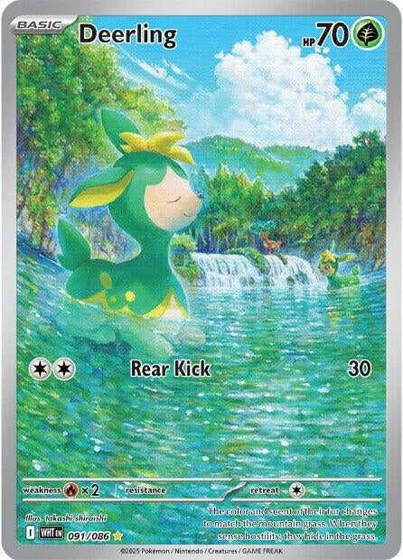 Deerling (091/086) [SV: White Flare]