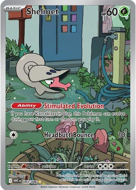 Shelmet (093/086) [SV: White Flare]