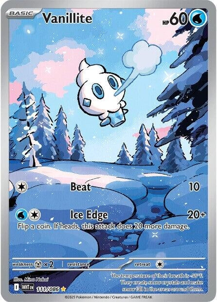 Vanillite (111/086) [SV: White Flare]