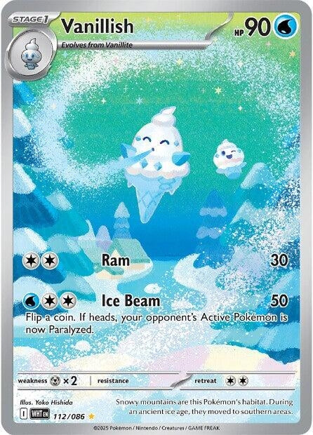 Vanillish (112/086) [SV: White Flare]