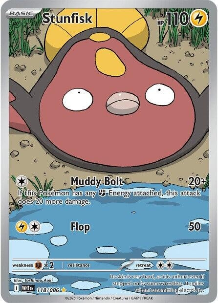 Stunfisk (118/086) [SV: White Flare]