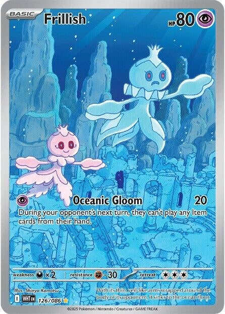 Frillish (126/086) [SV: White Flare]