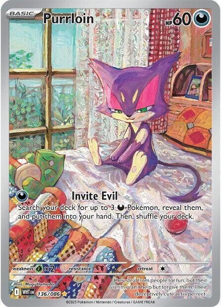 Purrloin (136/086) [SV: White Flare]
