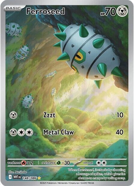 Ferroseed (148/086) [SV: White Flare]