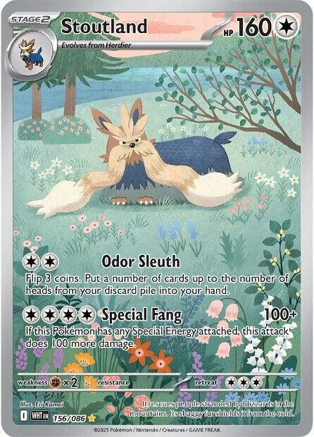 Stoutland (156/086) [SV: White Flare]