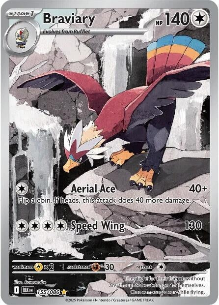 Braviary (155/086) [SV: Black Bolt]