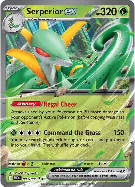 Serperior ex (003/086) [SV: Black Bolt]