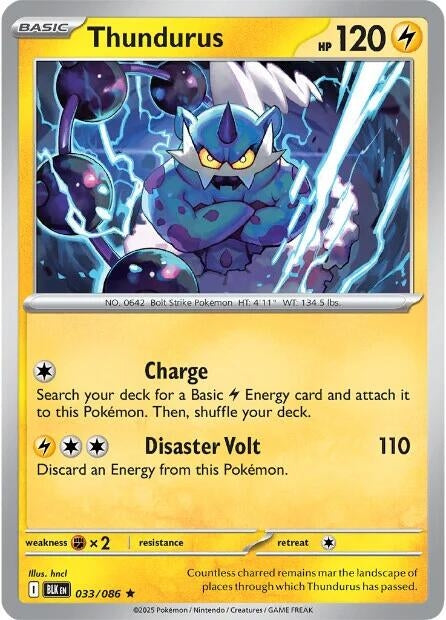 Thundurus (033/086) [SV: Black Bolt]