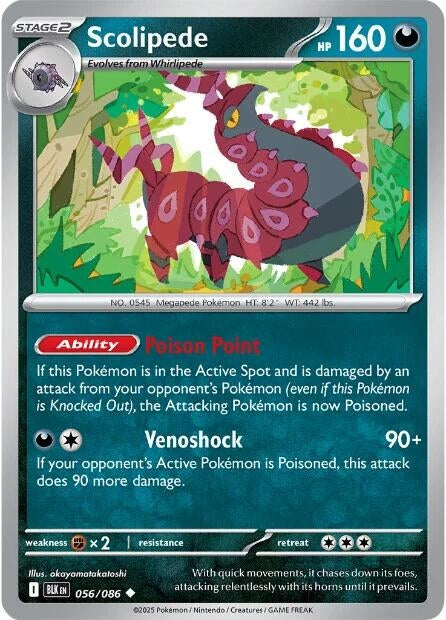 Scolipede (056/086) [SV: Black Bolt]