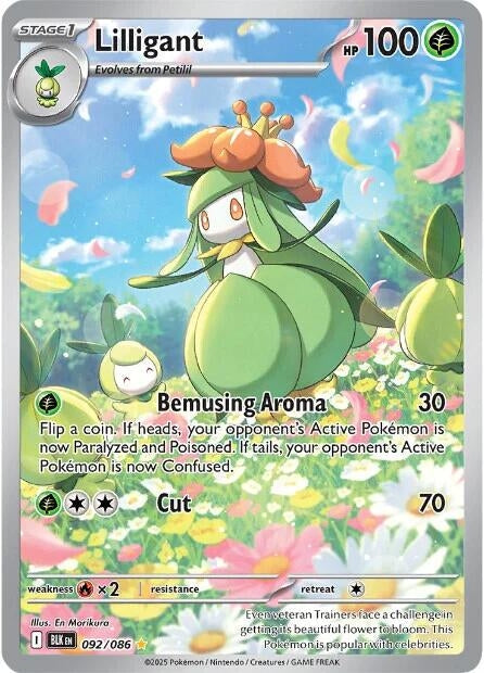 Lilligant (092/086) [SV: Black Bolt]