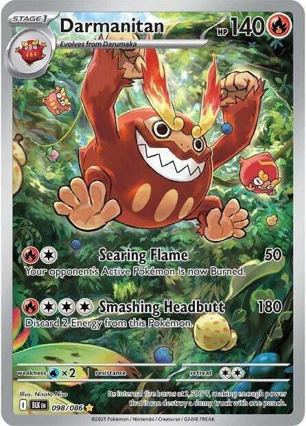 Darmanitan (098/086) [SV: Black Bolt]
