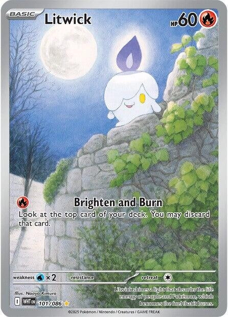 Litwick (101/086) [SV: White Flare]