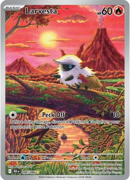 Larvesta (099/086) [SV: Black Bolt]
