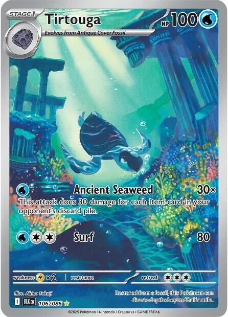 Tirtouga (106/086) [SV: Black Bolt]