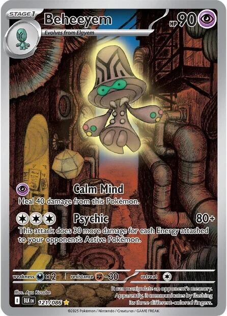 Beheeyem (121/086) [SV: Black Bolt]