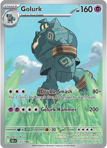 Golurk (123/086) [SV: Black Bolt]