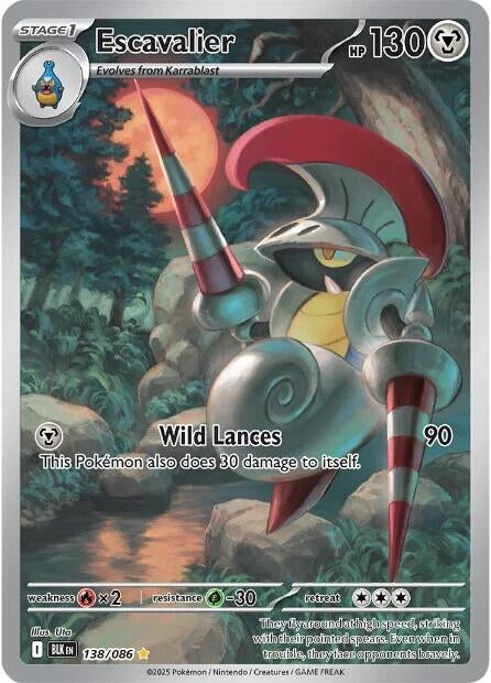 Escavalier (138/086) [SV: Black Bolt]