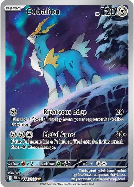 Cobalion (144/086) [SV: Black Bolt]