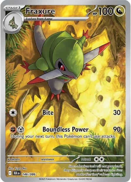 Fraxure (146/086) [SV: Black Bolt]