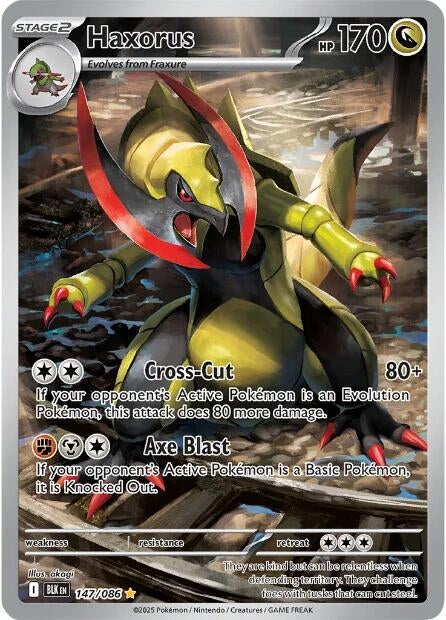 Haxorus (147/086) [SV: Black Bolt]