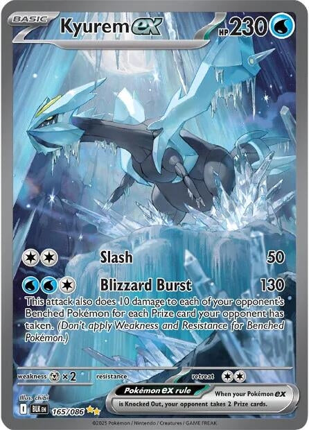 Kyurem ex (165/086) [SV: Black Bolt]