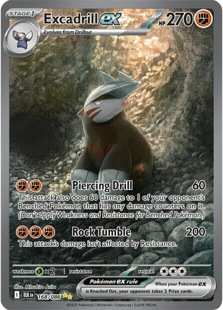 Excadrill ex (168/086) [SV: Black Bolt]