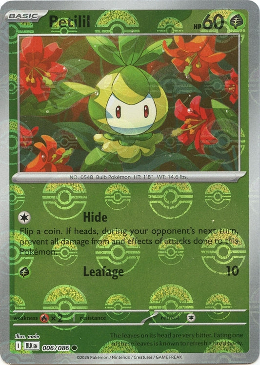 Petilil (Poke Ball Pattern) (006/086) [SV: Black Bolt]